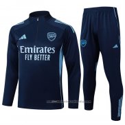 Chandal de Sudadera del Arsenal Nino 25/26 Azul