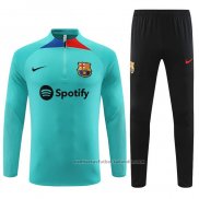 Chandal de Sudadera del Barcelona 23/24 Verde