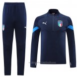 Chandal de Sudadera del Italia 22/23 Azul