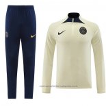 Chandal de Sudadera del Paris Saint-Germain 23/24 Amarillo