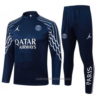 Chandal de Sudadera del Paris Saint-Germain 25/26 Azul