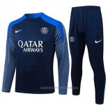 Chandal de Sudadera del Paris Saint-Germain 25/26 Azul