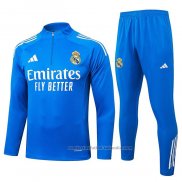 Chandal de Sudadera del Real Madrid 25/26 Azul