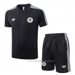 Chandal del Alemania Manga Corta 26/27 Negro - Pantalon Corto