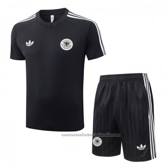 Chandal del Alemania Manga Corta 26/27 Negro - Pantalon Corto
