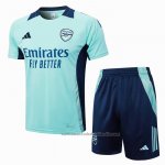Chandal del Arsenal Manga Corta 24/25 Verde - Pantalon Corto