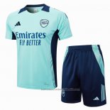 Chandal del Arsenal Manga Corta 24/25 Verde - Pantalon Corto