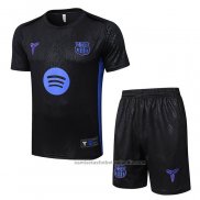 Chandal del Barcelona Manga Corta 25/26 Negro - Pantalon Corto
