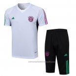 Chandal del Bayern Munich Manga Corta 23/24 Blanco - Pantalon Corto