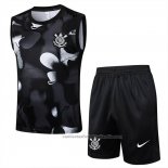 Chandal del Corinthians Sin Mangas 25/26 Negro