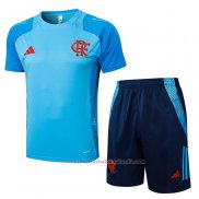 Chandal del Flamengo Manga Corta 24/25 Azul - Pantalon Corto