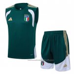 Chandal del Italia Sin Mangas 25/26 Verde