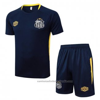 Chandal del Santos Manga Corta 25/26 Azul - Pantalon Corto