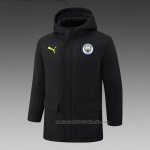 Chaqueta Invierno del Manchester City 24/25 Negro