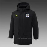 Chaqueta Invierno del Manchester City 24/25 Negro