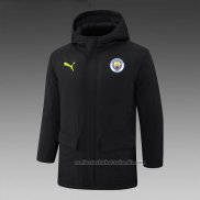 Chaqueta Invierno del Manchester City 24/25 Negro