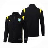 Chaqueta del Brasil 26/27 Negro Amarillo