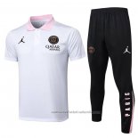 Conjunto Polo del Paris Saint-Germain Jordan 24/25 Blanco