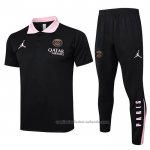 Conjunto Polo del Paris Saint-Germain Jordan 24/25 Negro