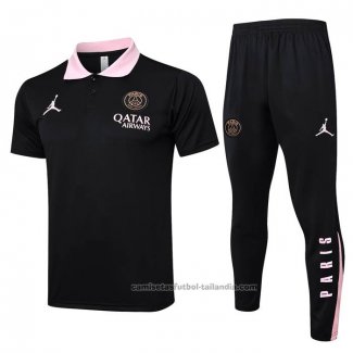 Conjunto Polo del Paris Saint-Germain Jordan 24/25 Negro