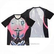 Tailandia Camiseta Brasil Jesus 2026 Gris Rosa