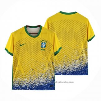 Tailandia Camiseta Brasil Special 2022 Amarillo