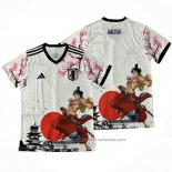 Tailandia Camiseta Japon ONE PIECE 25/26 Blanco