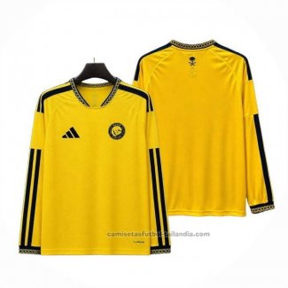 Camiseta Al Nassr 1ª Manga Larga 26/27