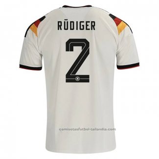 Camiseta Alemania Jugador Antonio Rudiger 1ª 2026