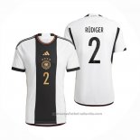 Camiseta Alemania Jugador Rudiger 1ª 2022