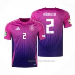 Camiseta Alemania Jugador Rudiger 2ª 2024