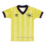 Camiseta Arsenal 2ª Retro 1985-1986