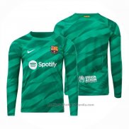 Camiseta Barcelona Portero Manga Larga 23/24 Verde