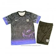 Camiseta Barcelona Special Nino 25/26 Negro Purpura