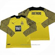 Camiseta Borussia Dortmund 1ª Manga Larga 21/22