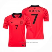 Camiseta Corea del Sur Jugador Son Heung Min 1ª 2022