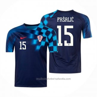 Camiseta Croacia Jugador Pasalic 2ª 2022