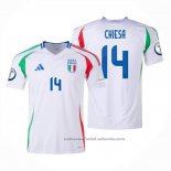 Camiseta Italia Jugador Chiesa 2ª 24/25