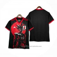 Camiseta Japon Anime 25/26 Negro Rojo
