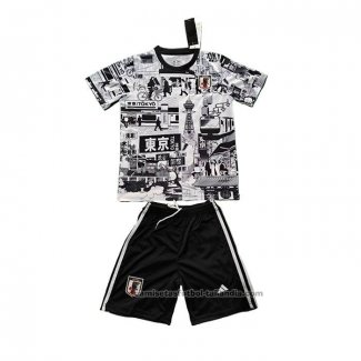 Camiseta Japon Anime Nino 24/25 Gris