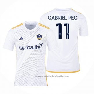 Camiseta Los Angeles Galaxy Jugador Gabriel Pec 1ª 2025