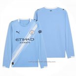 Camiseta Manchester City 1ª Manga Larga 25/26