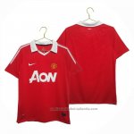 Camiseta Manchester United 1ª Retro 10-11