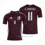 Camiseta Mexico Jugador S.Gimenez 1ª 2024