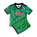 Camiseta Napoli Portero Nino 21/22 Verde