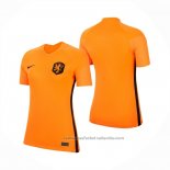 Camiseta Paises Bajos 1ª Mujer Euro 2022