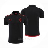 Camiseta Polo del AC Milan 22/23 Negro