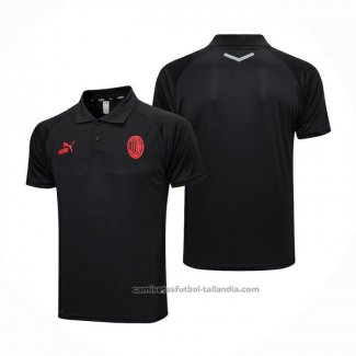 Camiseta Polo del AC Milan 23/24 Negro