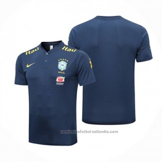 Camiseta Polo del Brasil 22/23 Azul