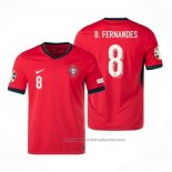 Camiseta Portugal Jugador B.Fernandes 1ª 2024